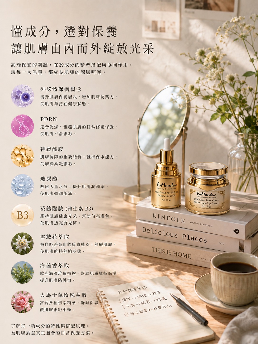 看懂成分，才能真正選對保養品。